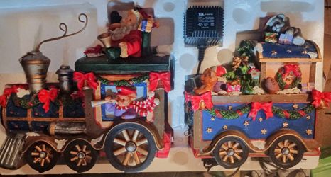 Fiber Optic Christmas Train