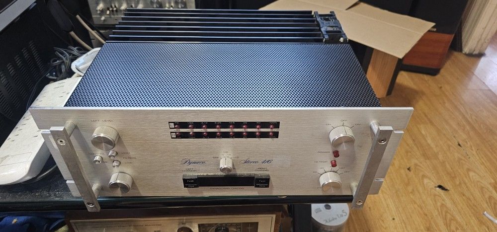 DYNACO Stereo 416 Power Amplifier - Working