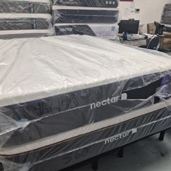 Brand New Queen Nectar Cooling Gel Memory Foam Mattress, Free Delivery