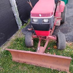 Wheel Horse Plow Tractor