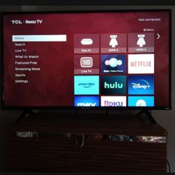 TCL 43" Class 4-Series 4K UHD HDR Roku