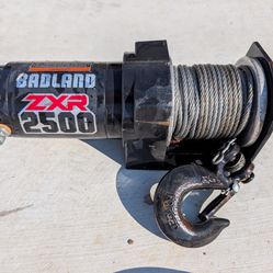 Harbor freight Badlands 2500 winch
