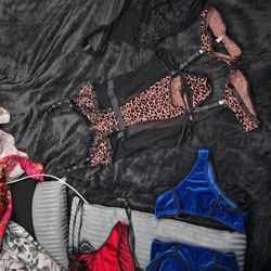 Lingerie For Sale! One Piece, Garter Belt, Velvet