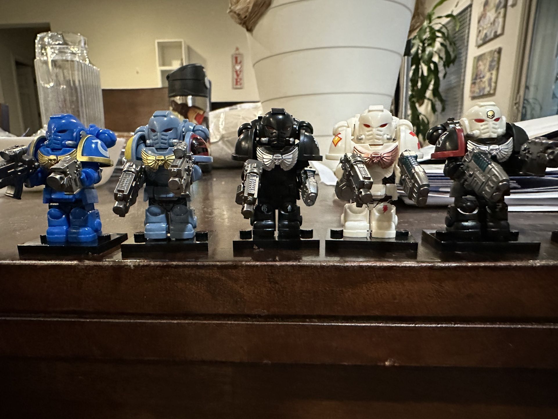 Space Marines Warhammer Lego Compatible Set Of 10