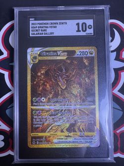 2023 Pokémon Crown Zenith GG69 GIRATINA VSTAR SECRET RARE GALARIAN GALLERY 