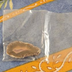 Agate slice from geode 