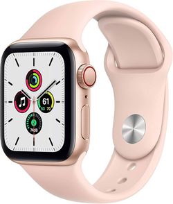 Apple Watch SE 40mm • 32.0GB • Gold Aluminum Starlight Sport Band