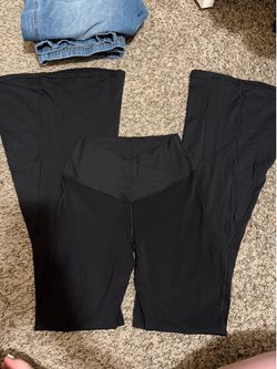 Aerie- Crossover flare leggings