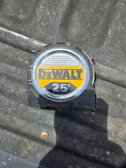 25 ft Dewalt Tape Measure. "CHECK OUT MY PAGE FOR MORE DEALS "