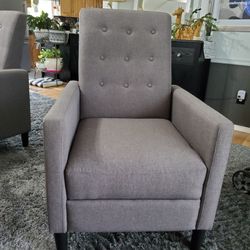 GREY RECLINER