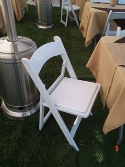 Resin chairs only $2