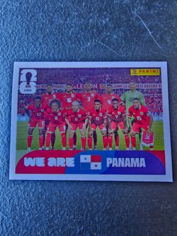 Fifa World Cup 2026 - Panama National Team - Official Panini