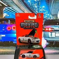 MATCHBOX Moving Parts Release J 2026 2004 HONDA S2000 WHITE