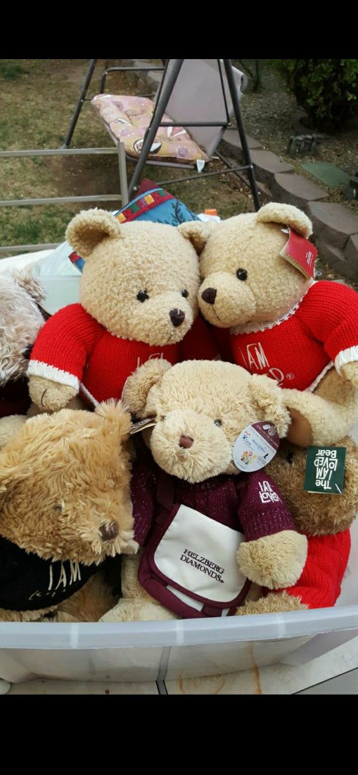 HELZBERG TEDDY BEARS*EXCELLENT CONDITION