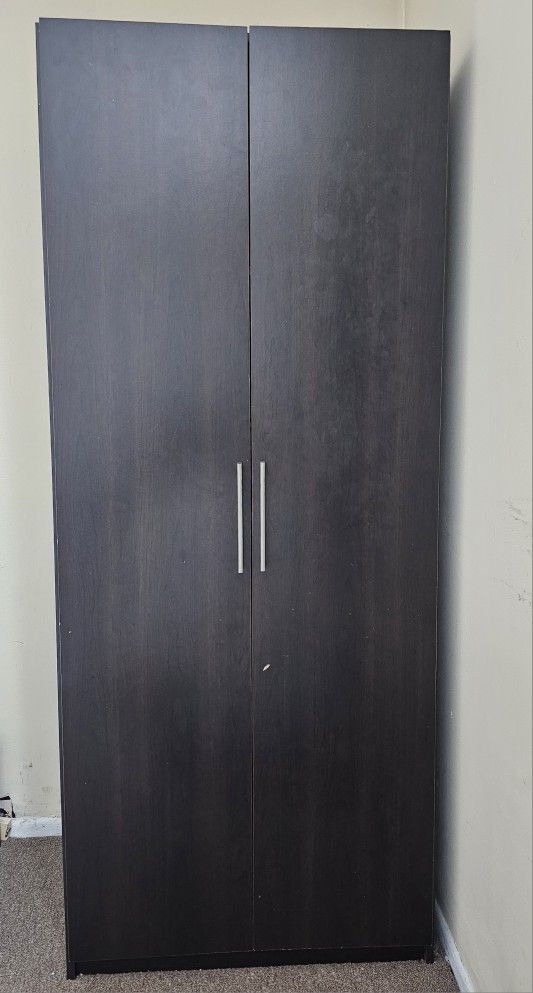 Wooden Cabinet with Shelves