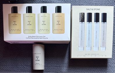 Salt & Stone Body Wash, Body Mist & Deodorant Bundle