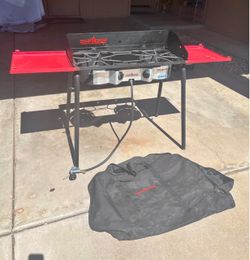 Camp Chef Explorer 2 X Double Burner Stove with Carrying Case