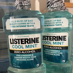Listerine Cool Mint Zero Alcohol 1L