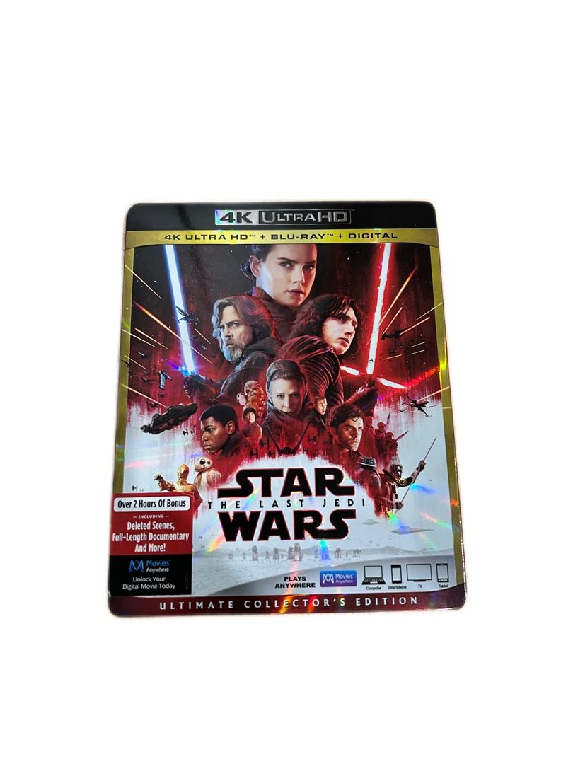 Star Wars The Last Jedi 4K Ultra HD (New)