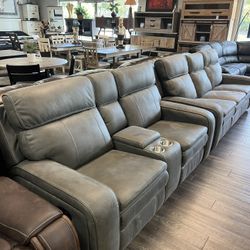 Triple Recliner Sofa & Loveseat Set! On Sale!!