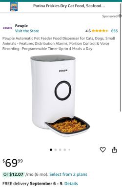 Pawple Automatic Pet Feeder