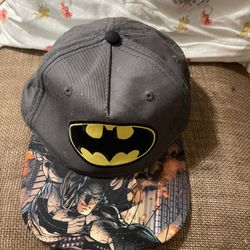 Batman DC Comics Baseball Cap Hat YOUTH One Size Snapback 5-Panel. Brand: DC Comics like new 