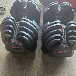 Bowflex 1090s Adjustable Dumbells 