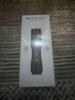 OLIGHT Odin Mini Ultra Compact 1250 Lumens Mlok Tactical Flashlight 14,400 Candela, 240 Meters, Remote Pressure Switch, IPX8, Magnetic Charging, Slide