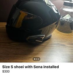 Shoei Helmet With Addition Visors