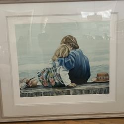 Susan Rios Serigraph  “Blake & Alex “ AP/COA