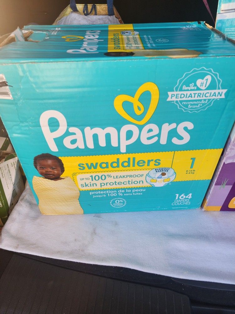Pampers Swaddlers 164
