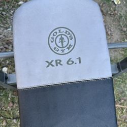 Bench press XR 6.1 gold Gym