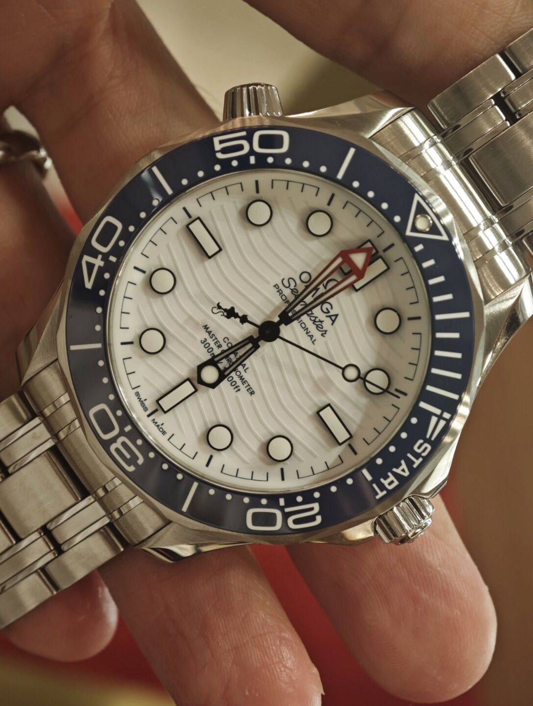 Omega Seahorse Series 300m Diving Watch America's Cup Automatic Mechanical Movement(off2828)77