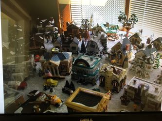 Snow village