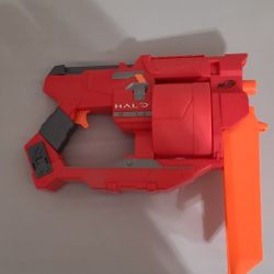 Nerf Halo Mangler Dart Blaster – Official Halo-Inspired Revolver Blaster w/ 6-Dart Drum