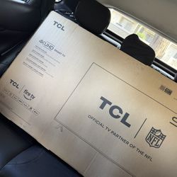 “43” TCL 4K UHD Smart Tv Fire Tv