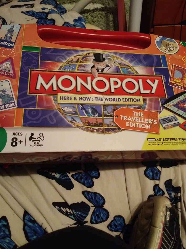 Monopoly here and now the world edition