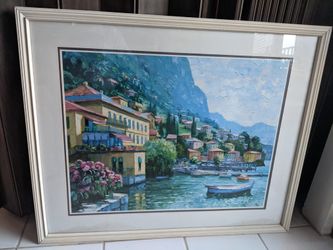 Framed Print Of
Il Lago Maggiore, by Howard Behrens