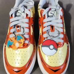 Puma Custom Pokémon Charizard Sneakers Kids