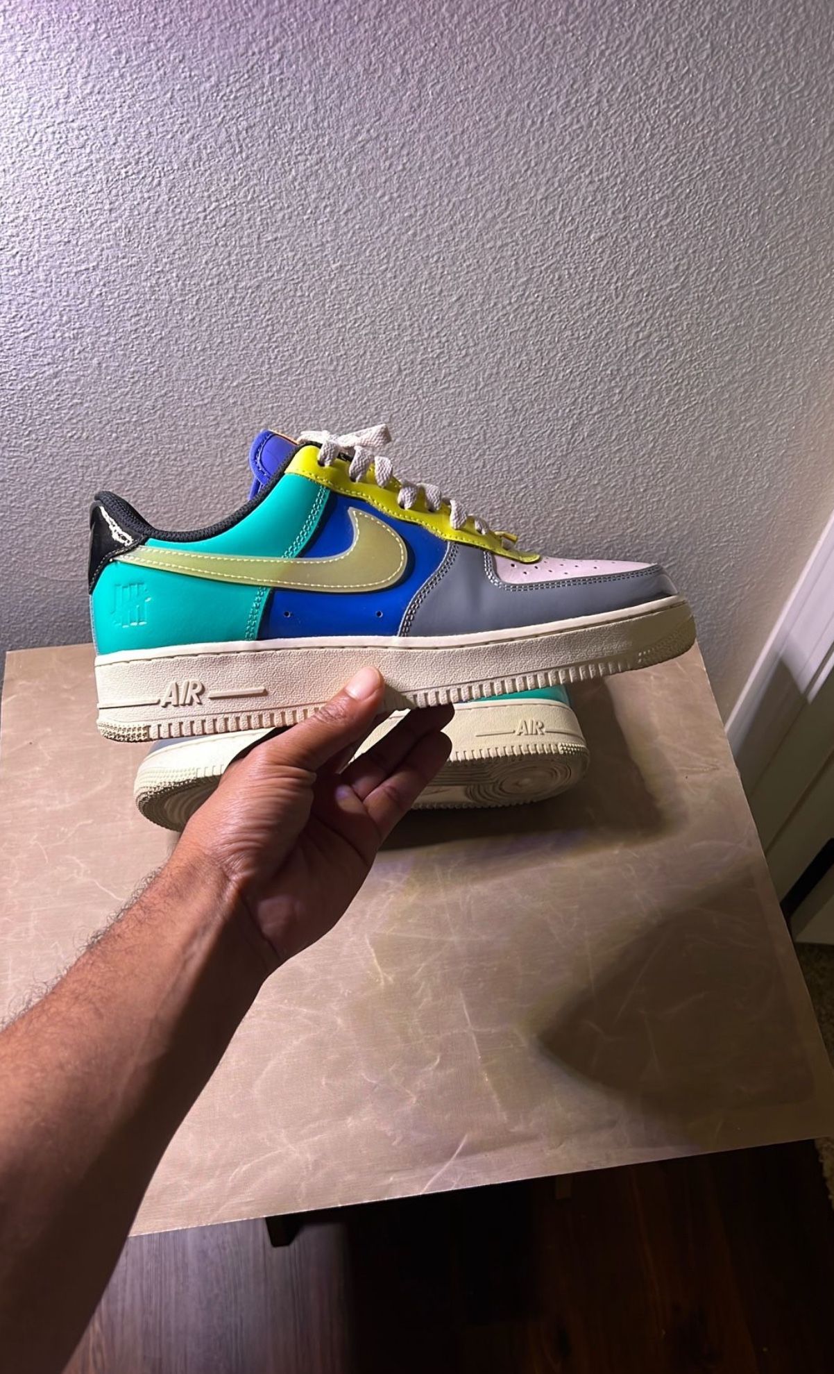 Nike Undefeated x Air Force 1 Low "Community' Size 9