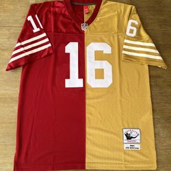 MENS JOE MONTANA SAN FRANCISCO 49ERS JERSEY XL