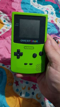 Nintendo Gameboy Color Green, Works
