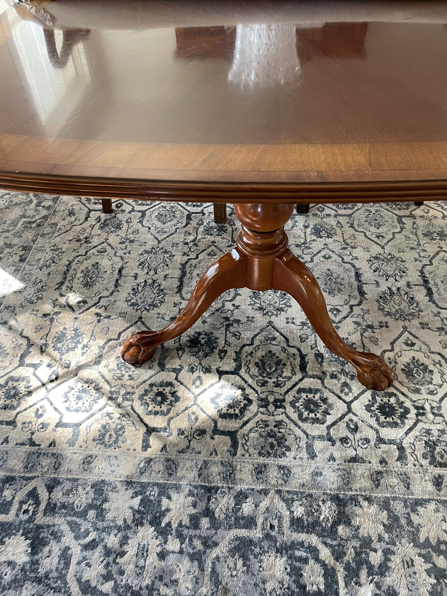 Antique Claw foot Dining Room  Mahogany; Will Include 8 Chairs $50 Additional  