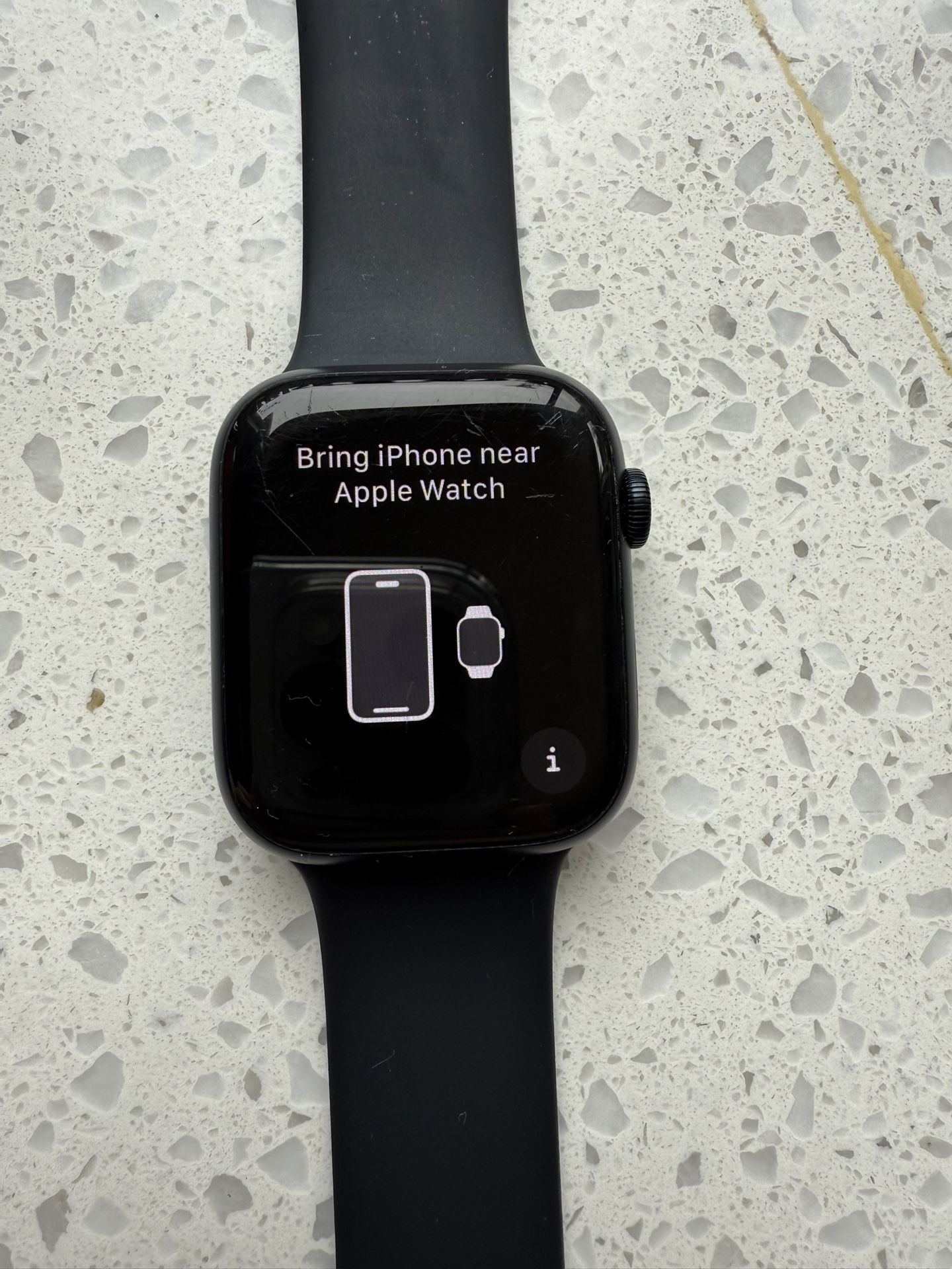 Apple Watch 7 Black 45mm - Aluminum & Ceramic GPS