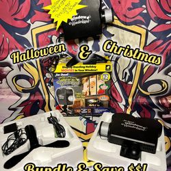 Window Wonderland Projector Girls boy Kid Home Decor Christmas gift Toy Bike Party Yard Sale Halloween Z