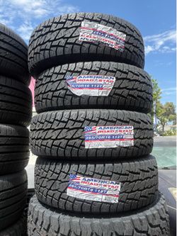 265/70-16 América vendo set de. llantas nueva. Com 60.000 millas de garantía