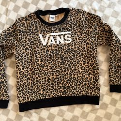 Girls Size Large Vans Crew sweater 
