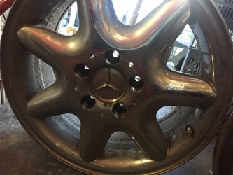 Wheels for 2001 Mercedes c 240.   17 Inch.