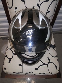 Vega Xl snell m2000 dot full face motorcycle helmet.