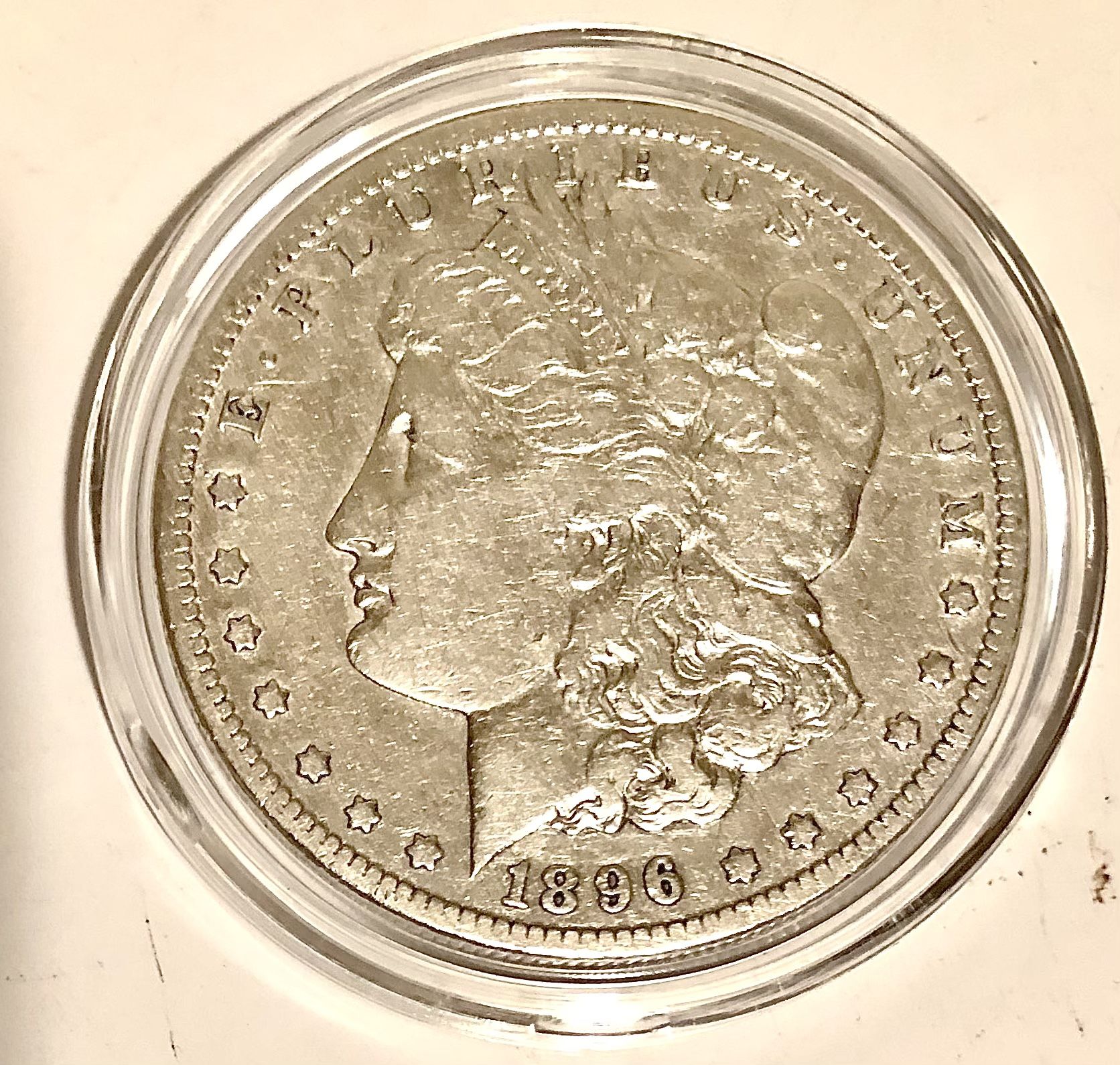 Morgan Silver Dollar 1896 S. 
